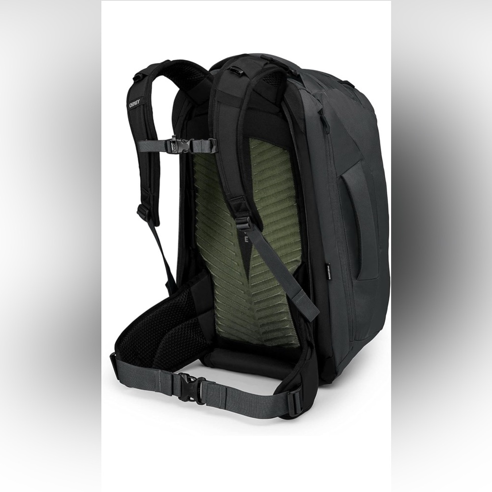 Osprey Farpoint 40L Men's Travel Backpack, Tunnel Vision Grey - Picture 2 of 7